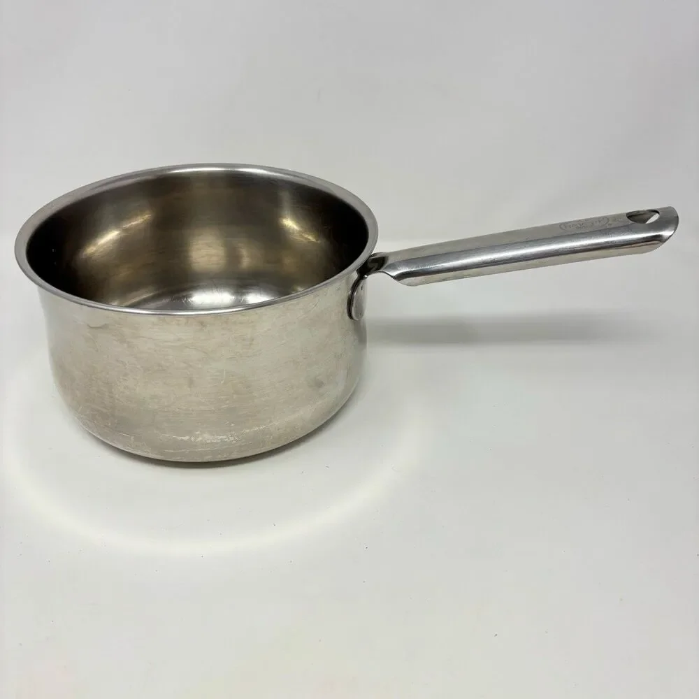 Revere Ware SX Stainless Steel 2.5qt Sauce Pan Pot Copper Clad Bottom No lid